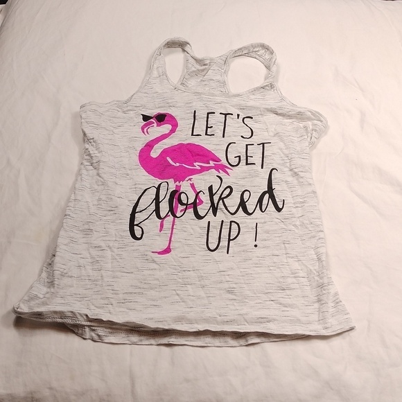 Flamingo tank top sizeedium - Picture 1 of 10
